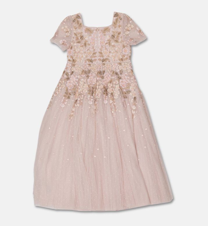 Needle & Thread Dress Wisteria, Pink, 6y, Packshot View