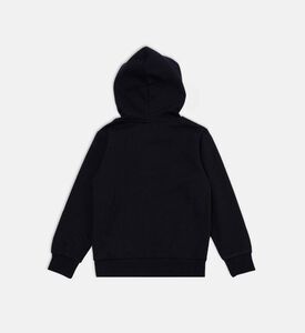 Champion Logo-detail Kangaroo Pocket Hoodie, Black, Xs, Packshot View