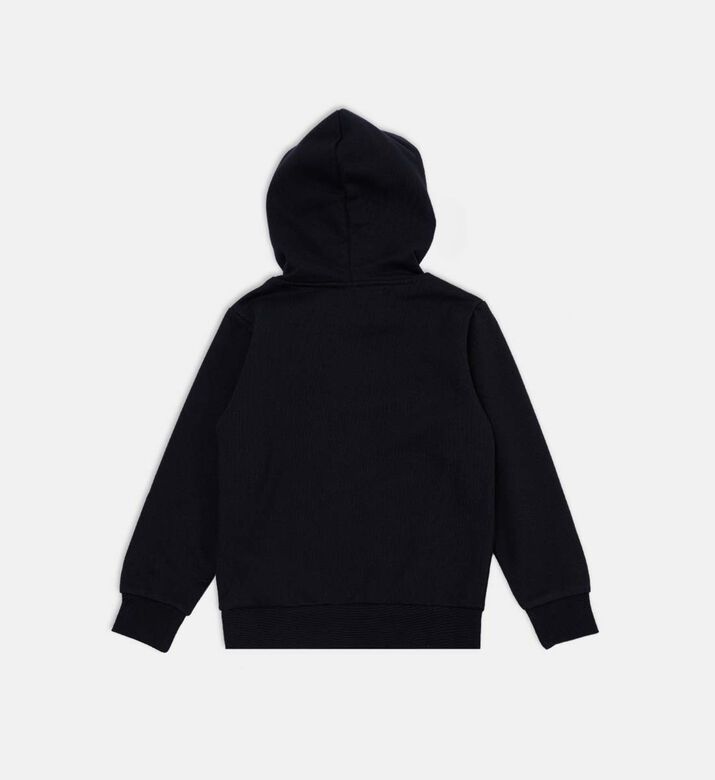 Champion Logo-detail Kangaroo Pocket Hoodie, Black, Xs, Packshot View