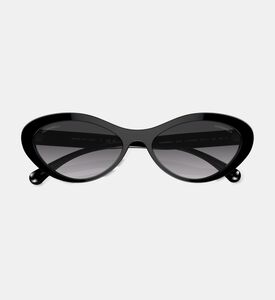 Chanel Gradient Lenses Logo-detail Cat-eye Sunglasses 57, Packshot View