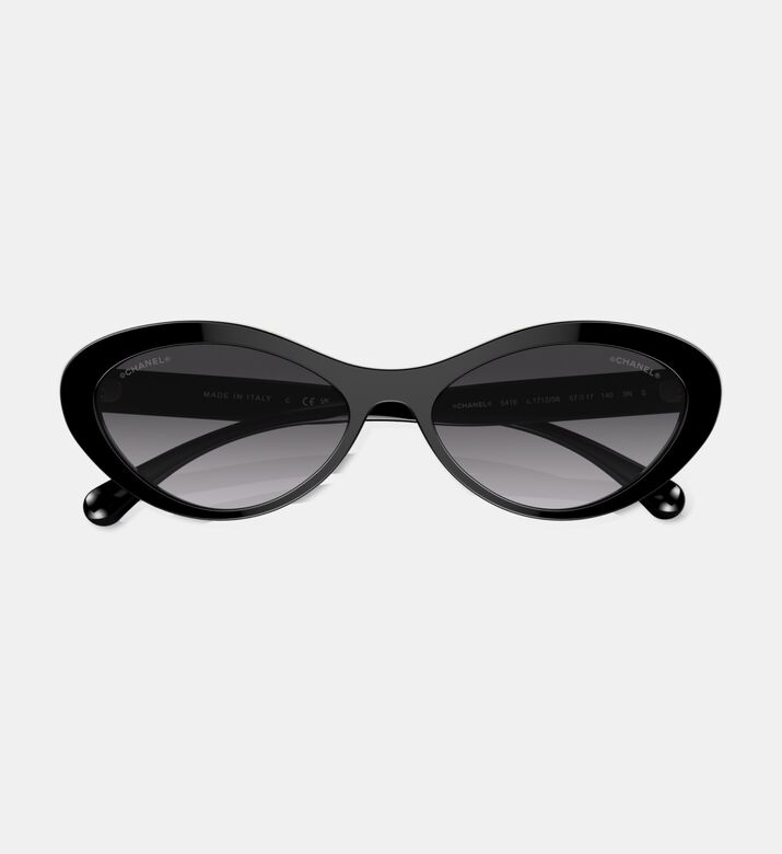 Chanel Gradient Lenses Logo-detail Cat-eye Sunglasses 57, Packshot View