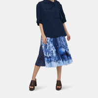 Drape Detail Short Sleeve Top