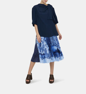 Drape Detail Short Sleeve Top