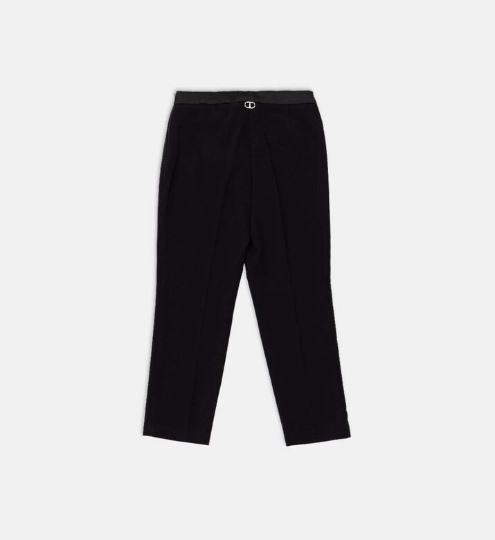 Silk Waist Tailored Trousers Silk Waist Tailored Trousers