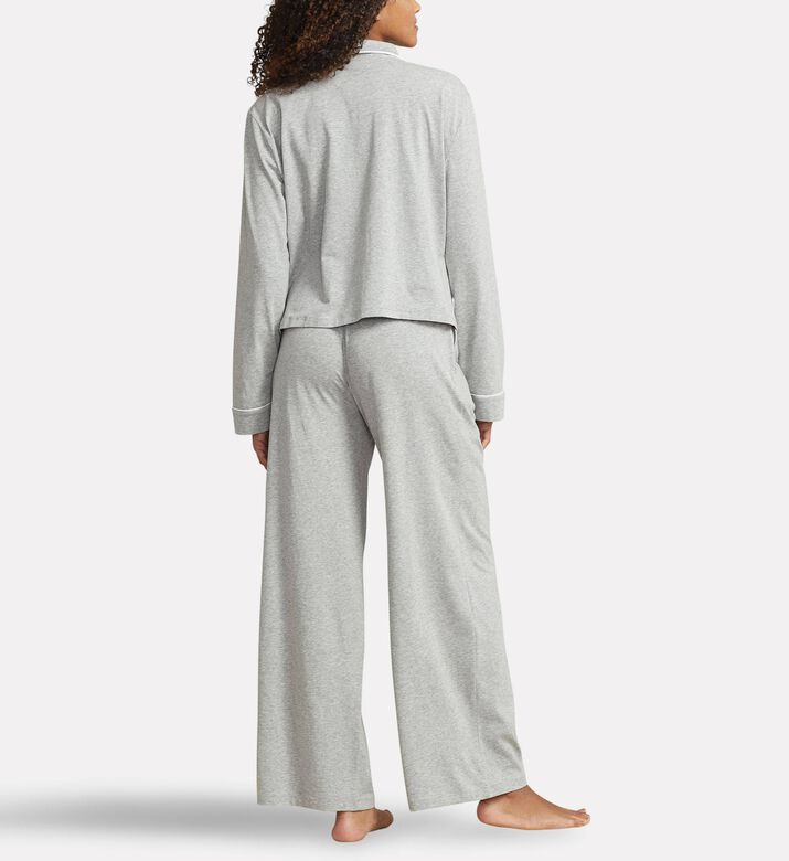 Polo by Ralph Lauren Button Closure Regular-fit Pajama Set, Model View