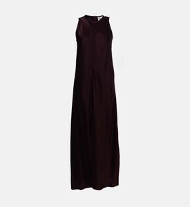 Forte-Forte Sleeveless Round Neck Flared Dress, Packshot View