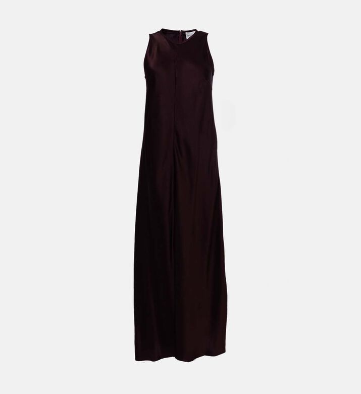Forte-Forte Sleeveless Round Neck Flared Dress, Packshot View