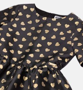 Heart Pattern Short-sleeve Dress Heart Pattern Short-sleeve Dress