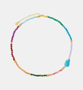 Ottoman Hands Multi-colored Beaded Necklace, Packshot View