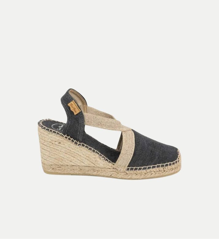 Ter-7v Canvas High-wedge Espadrille