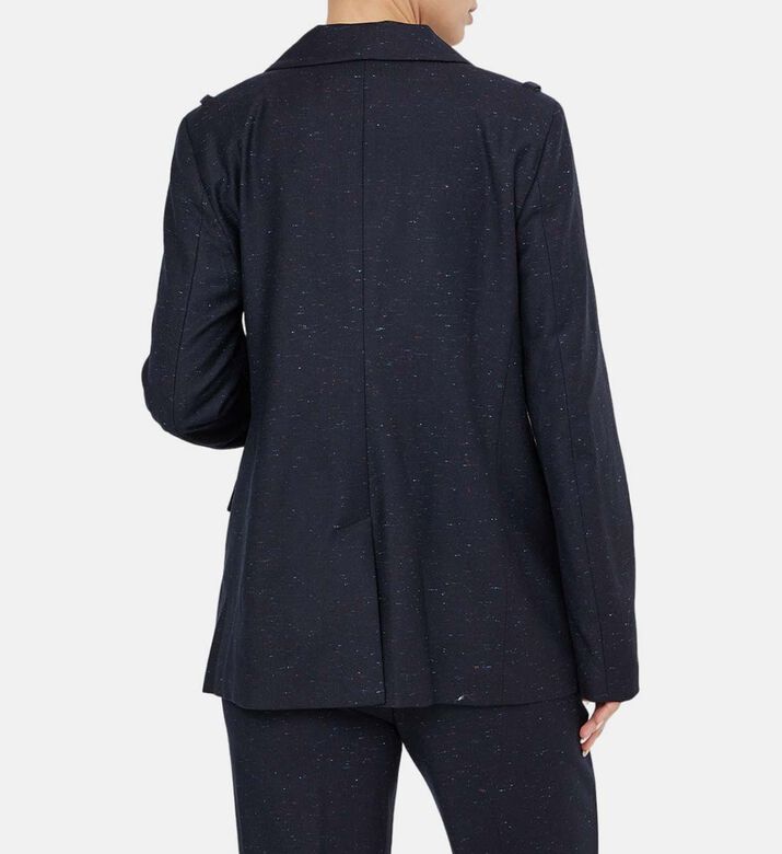 معطف بحزام بصدر واحد