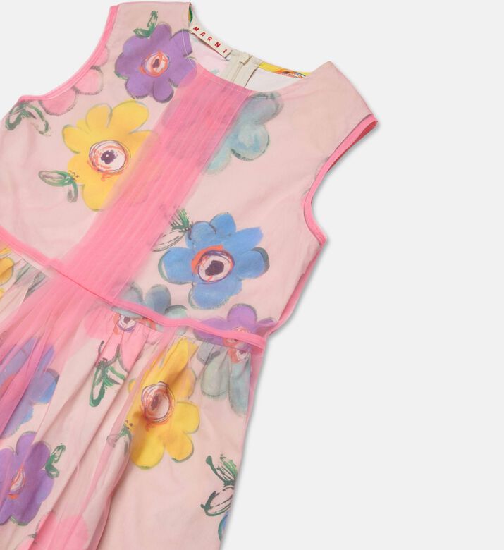 Marni All-over Floral-print Sleeveless Dress, Packshot View
