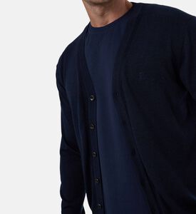 Les Deux Greyson Merino Button-up Cardigan, Model View