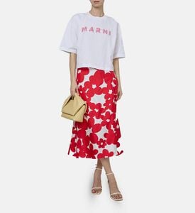 Fluid Midi Flared Skirt Fluid Midi Flared Skirt