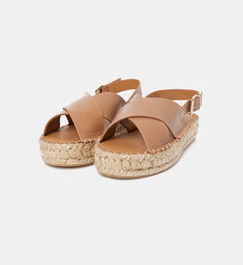 إسبادريل بحزام متقاطع جلد