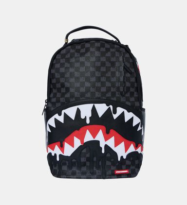 Checkered Shark Backpack