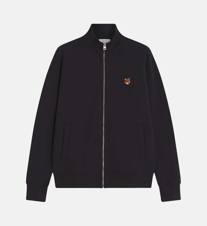 Fox-embroidery Long-sleeve Sweatshirt