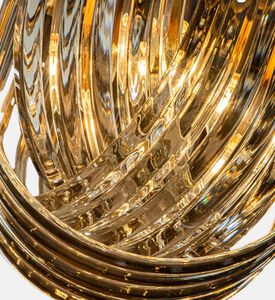 Baroque Chelsea Glass Tubes Chandelier, Gold, 61cm, Packshot View