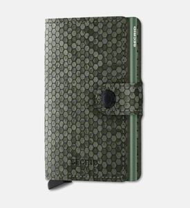 Secrid Wallets Wallet Mini Hexagon Mhe-green, Packshot View