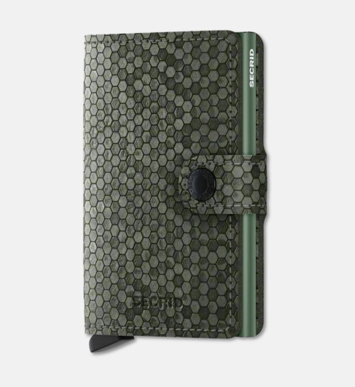 Secrid Wallets Wallet Mini Hexagon Mhe-green, Packshot View