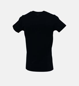 Emporio Armani Cotton Eagle Logo Print T-shirt, Packshot View