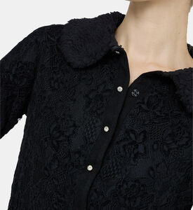 Knitted Cardigan Maille Dentelle