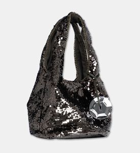 JW Anderson Mini Sequin Shopper Bag, Silver, Packshot View