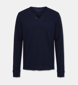 Zadig et Voltaire Button-detail V-neck Regular-fit Top, Packshot View