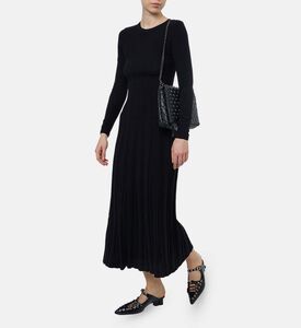 The Kooples Pleated Knit Maxi Dress, Model View
