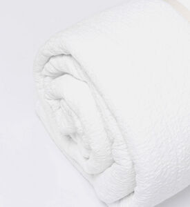 بطانية ياسمين قطن مبطنة