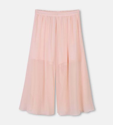 Pleated Wide-leg Pants