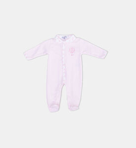 رومبر بياقة بشعار مطرز