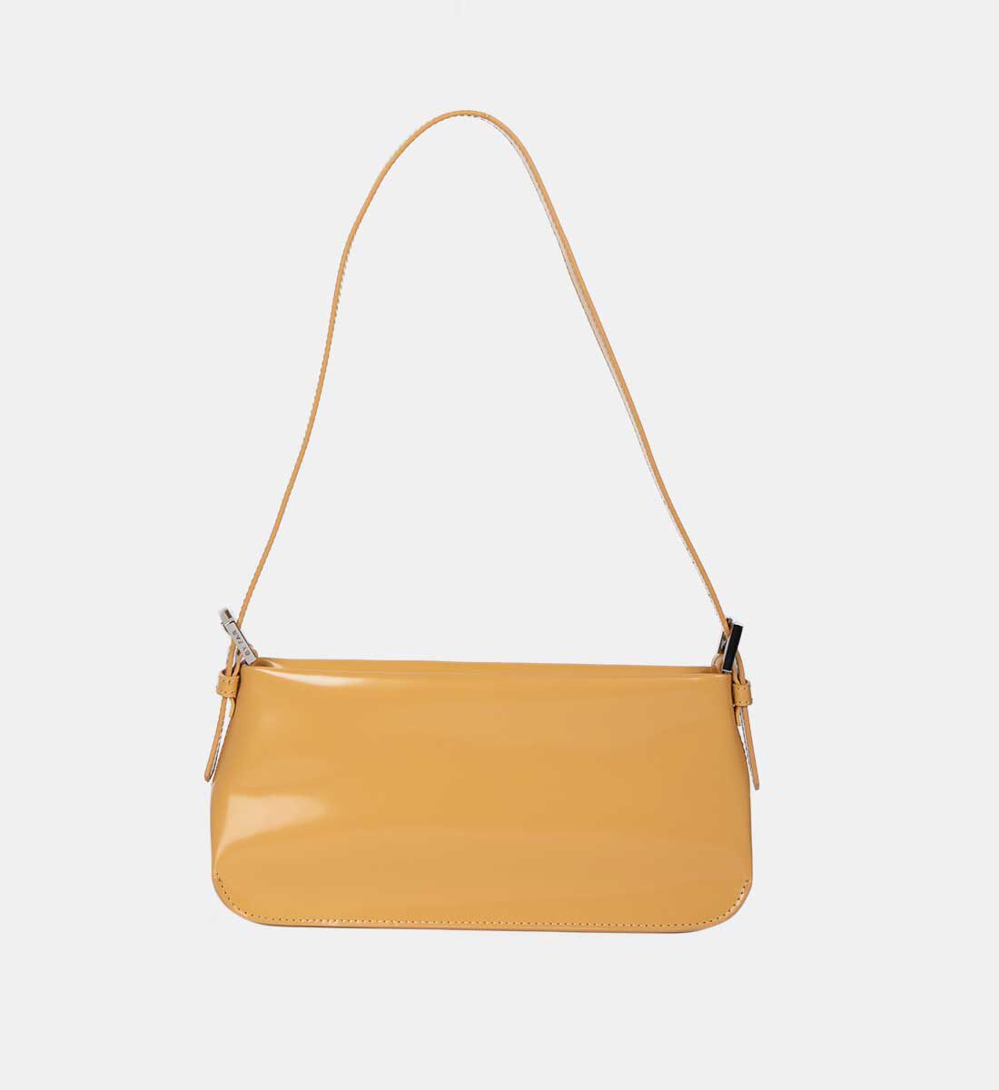By Far Patent Leather Baguette Bag Shoulders Galeries