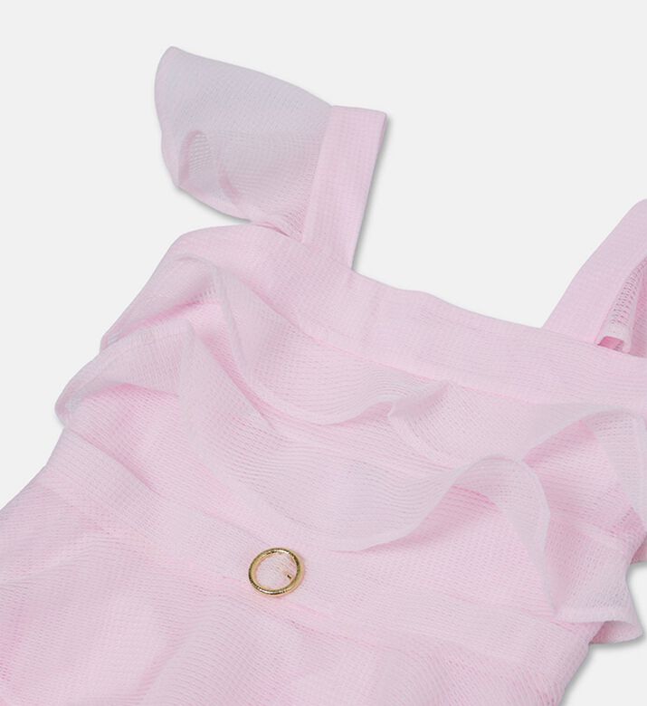 Poca and Poca Layered-detail Sleeveless Dress, Packshot View