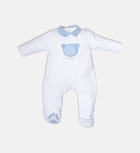 Collar Teddy Bear Romper