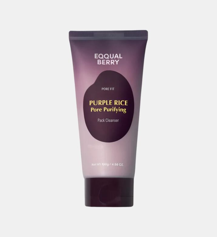 Eqqualberry Purple Rice Pore Purifying Pack Cleanser, Packshot View Eqqualberry Purple Rice Pore Purifying Pack Cleanser, Packshot View