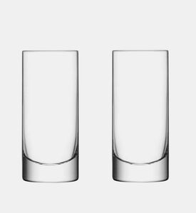 طقم كؤوس بار شفافة 420 مل