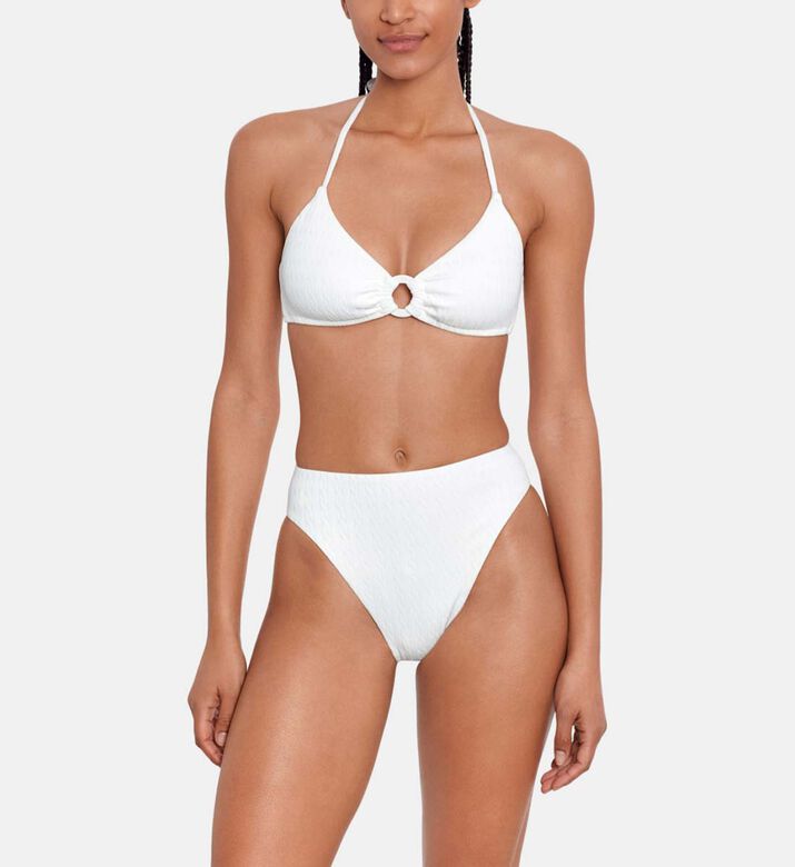 Frensh Terry Ribbed Midkini Bottom