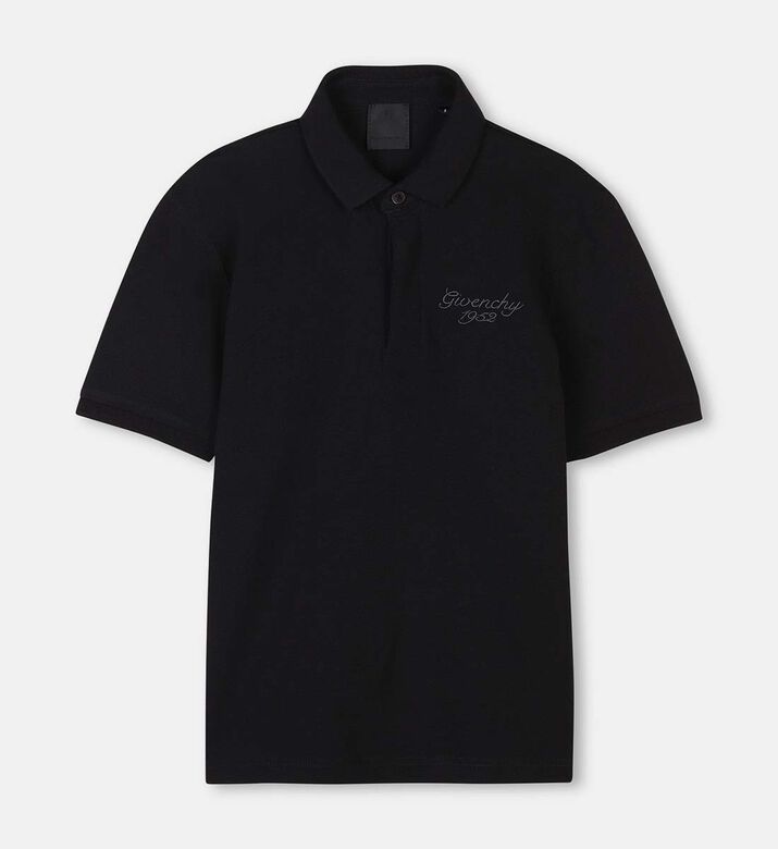 Cotton Pique Short-sleeve Polo