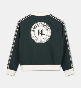 Karl Lagerfeld Track Ribbed Cardigan, Packshot View