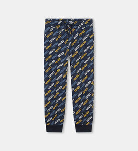 All-over Logo Print Pants