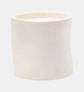 شمعة معطرة كبيرة بتصميم متموج