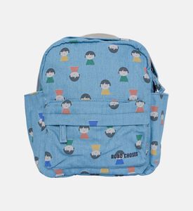 Bobo Choses All-over Face-print Zippered Backpack, Packshot View