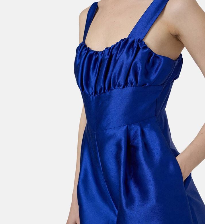 Satin Sleeveless Jumpsuit Satin Sleeveless Jumpsuit