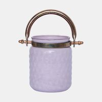 Opal Copper Handle Vase