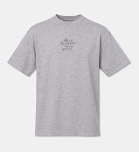 Axel Arigato Logo-script Embroidery T-shirt, Packshot View