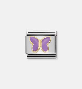 حلية فراشة ذهبية كلاسيكية قابلة للتشكيل