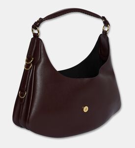 Ganni Kat Leather Hobo Bag, Packshot View