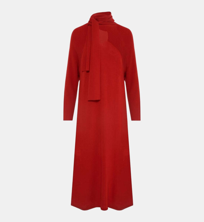 Wool Blend Midi Dress Wool Blend Midi Dress