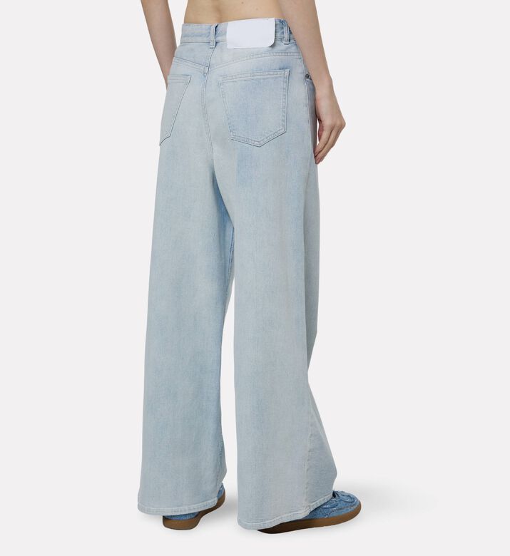 MM6 Drawstring Closure Wide-leg Pants, Model View